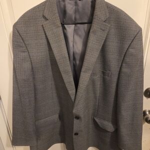 Ralph Lauren Classic Gray Checkered Blazer